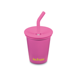 Klean Kanteen Rose Violet 296ml/10oz Kid Cup with Straw Lid