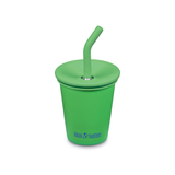 Klean Kanteen Vibrant Green 296ml/10oz Kid Cup with Straw Lid