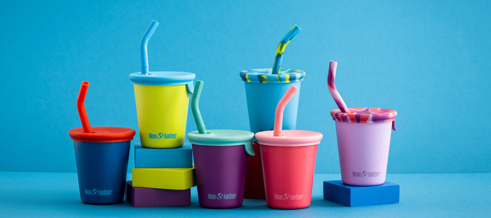 Klean Kid's Cups with Straw Lid
